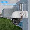 1080P Outdoor PTZ Security Camera 2MP Outdoor Waterproof WiFi Surveillance Camera with Night Vision