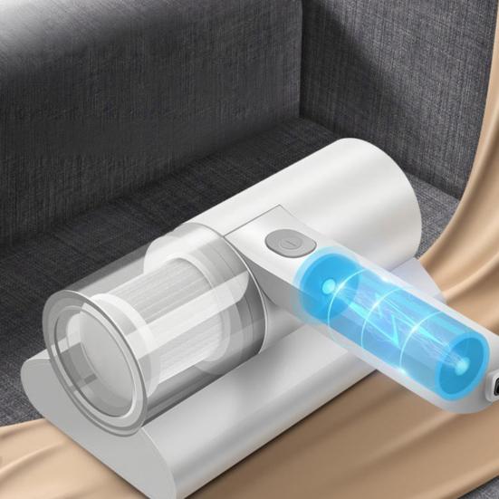 Ручной пылесос с мощным всасыванием 12 кПа, перезаряжаемый беспроводной ручной УФ-пылесос с HEPA-фильтром