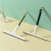 Double-Sided Glass Scraper & Squeegee for Window Cleaning