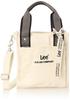 Lee Arcana Cotton Mini Large Tote, 2-Way, Lightweight, Multifunctional, Capacity, White, 320-1301, 320-1301-10