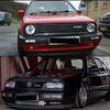 Chrome 3D VR6 Front Grill Badge Emblem Decal MK3 Grille Auto Logo Car Stickers for VW Golf Corrado Jetta Passat