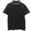 GAIJIN MADE Short Sleeve Polo Shirt S Black Kanoko Fabric Men's Used
