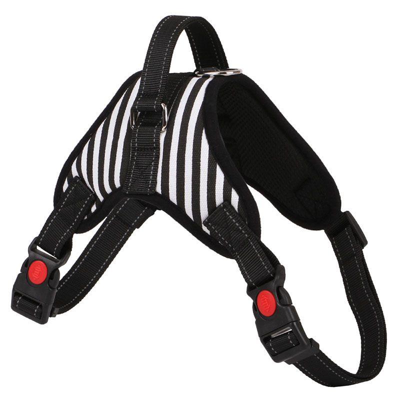 Премиальная регулируемая шлейка без рывков, поводок, жилет для собаки, с прочной легкой конструкцией для всех пород