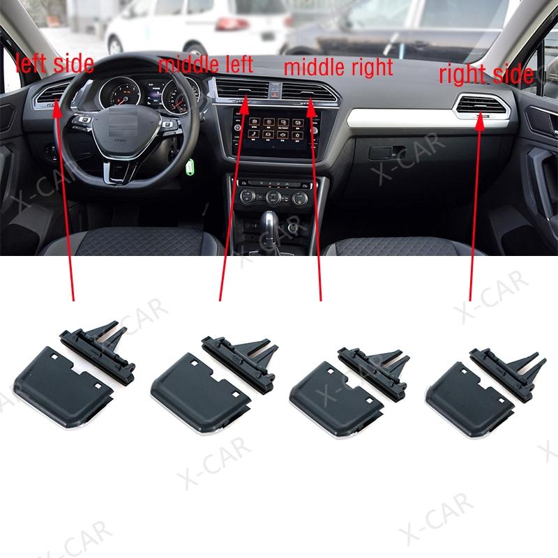 For VW Tiguan MK2 2017 2018 2019 2020 2021 Front Dashboard Rear Air Conditioner Outlet A/C Air Conditioning Vents Tab Clip Pick