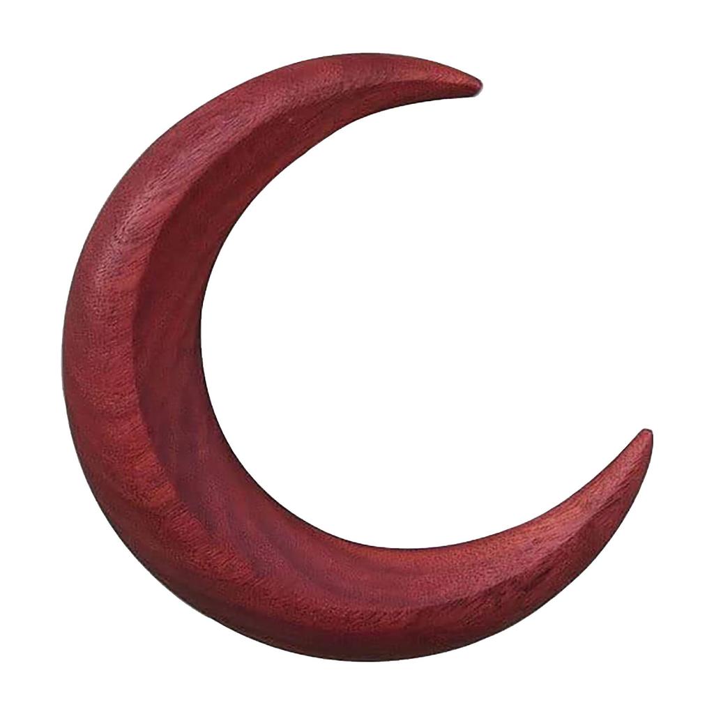 Hand Carved Crescent Moon Hair Fork For Women, Moon Barrette, Moon Hair Stick, Wooden Hair Comb Thick Hair Styling Tool Accessories