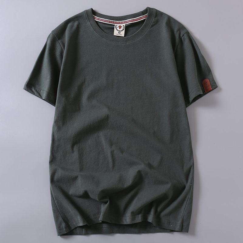 Export to Japan Foreign Trade Leftover Stock Clearance Short-Sleeved T-shirt