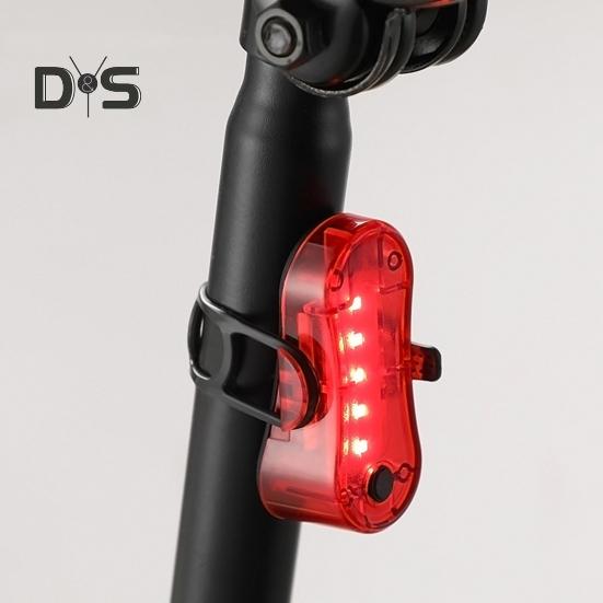 Задний фонарь для велосипеда, водонепроницаемый, легкий, перезаряжаемый через USB, светодиодный, универсальный, для горного велосипеда, для езды ночью, для безопасности и безопасности