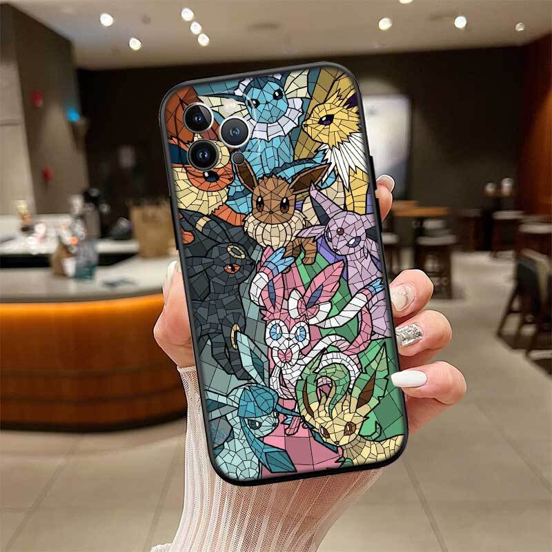 Милый чехол для телефона Pokemon для Samsung S20 S21 S21S S22 S23 S24 FE Ultra Plus Lite F06 F16 M06 M16 M56 A07 A17 A36 A37 A55 A57