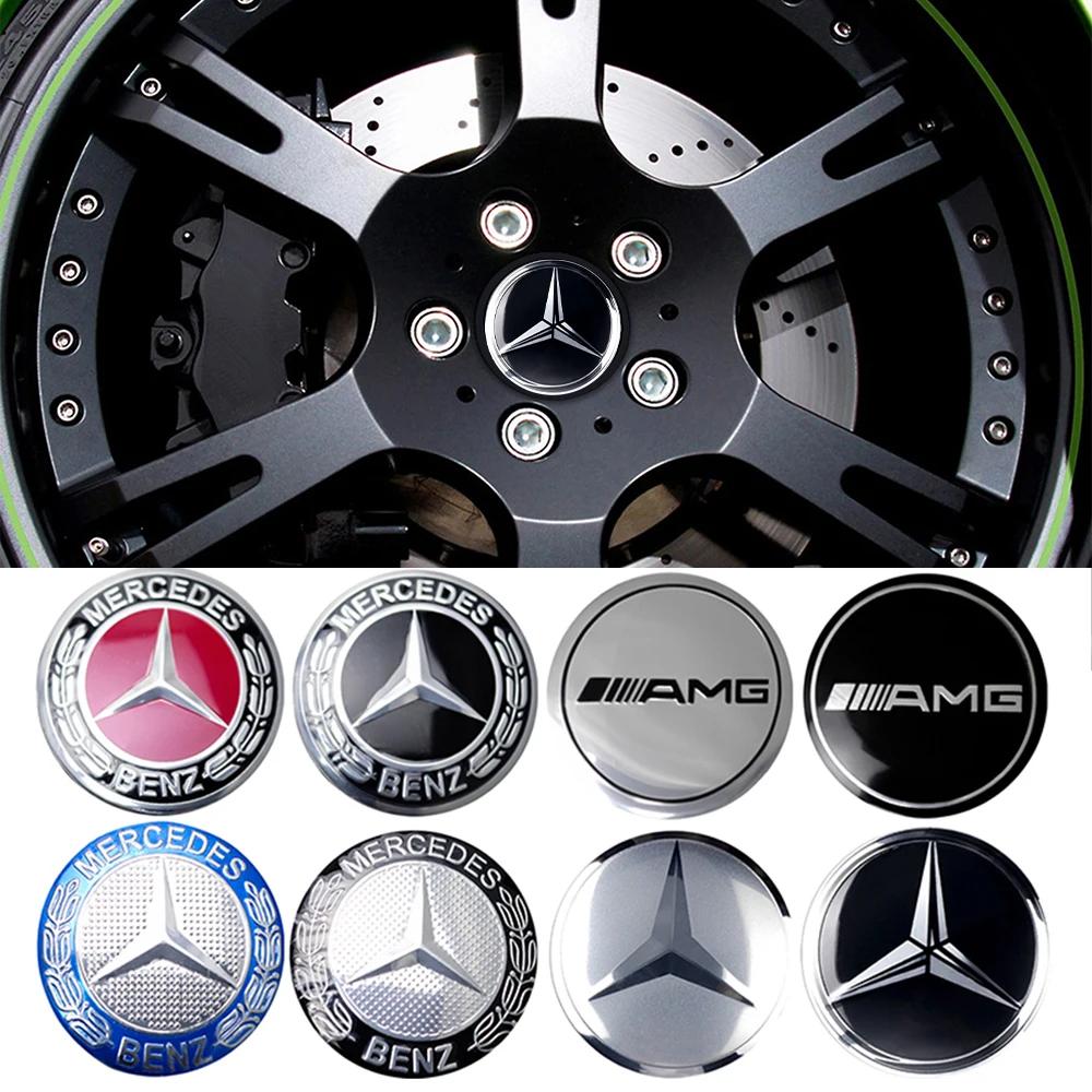 56/60/65mm Car Wheel Center Hub Cap Badge Sticker Cover For Mercedes Benz W176 W177 W204 W205 W212 W213 W206 X156 X253 W117 W166