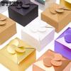 25pcs Kraft MiniGift Boxes Square Wedding Candy Boxes Compact and Portable for Jewelry Candies or Small Gifts Exquisite Wedding Decorat