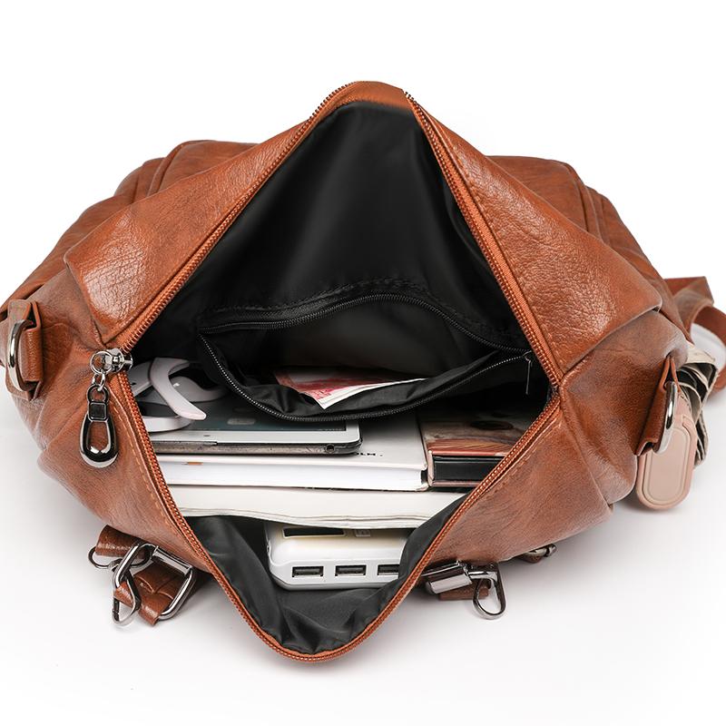 Женская многофункциональная сумка-рюкзак большой вместимости