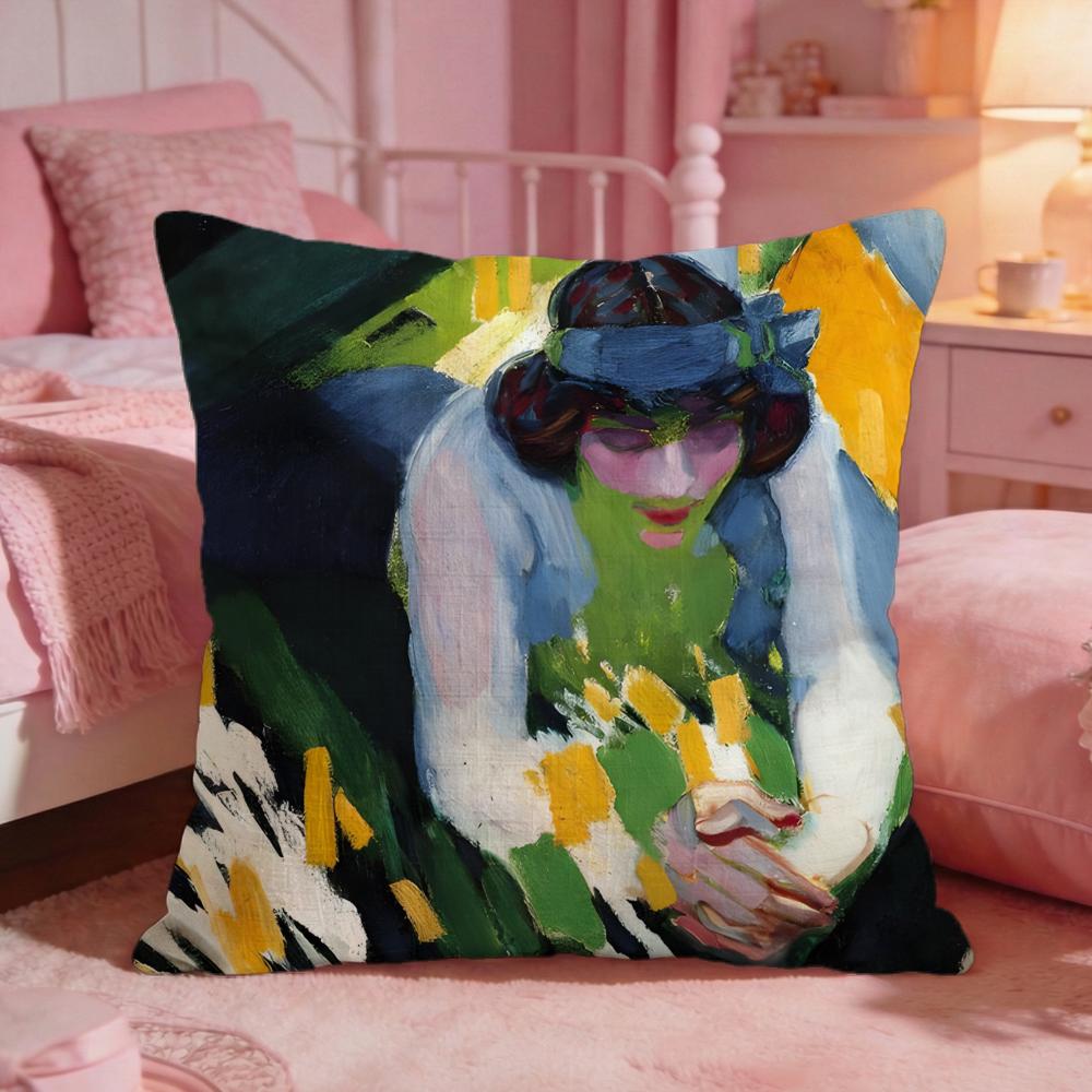 FFrantisek KKupka Art Cushion Cover Premium Comfort Reversible Pillow Cove Two In One Design For Any Room Car Interior