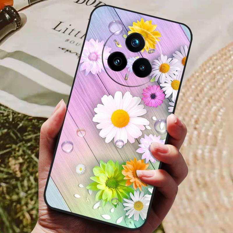 For Realme 14 Pro Plus Case Soft TPU Silicone Back Cover for Realme 14 Pro + Phone Cases Realme 14x 5G Global Cute Cartoon Capa
