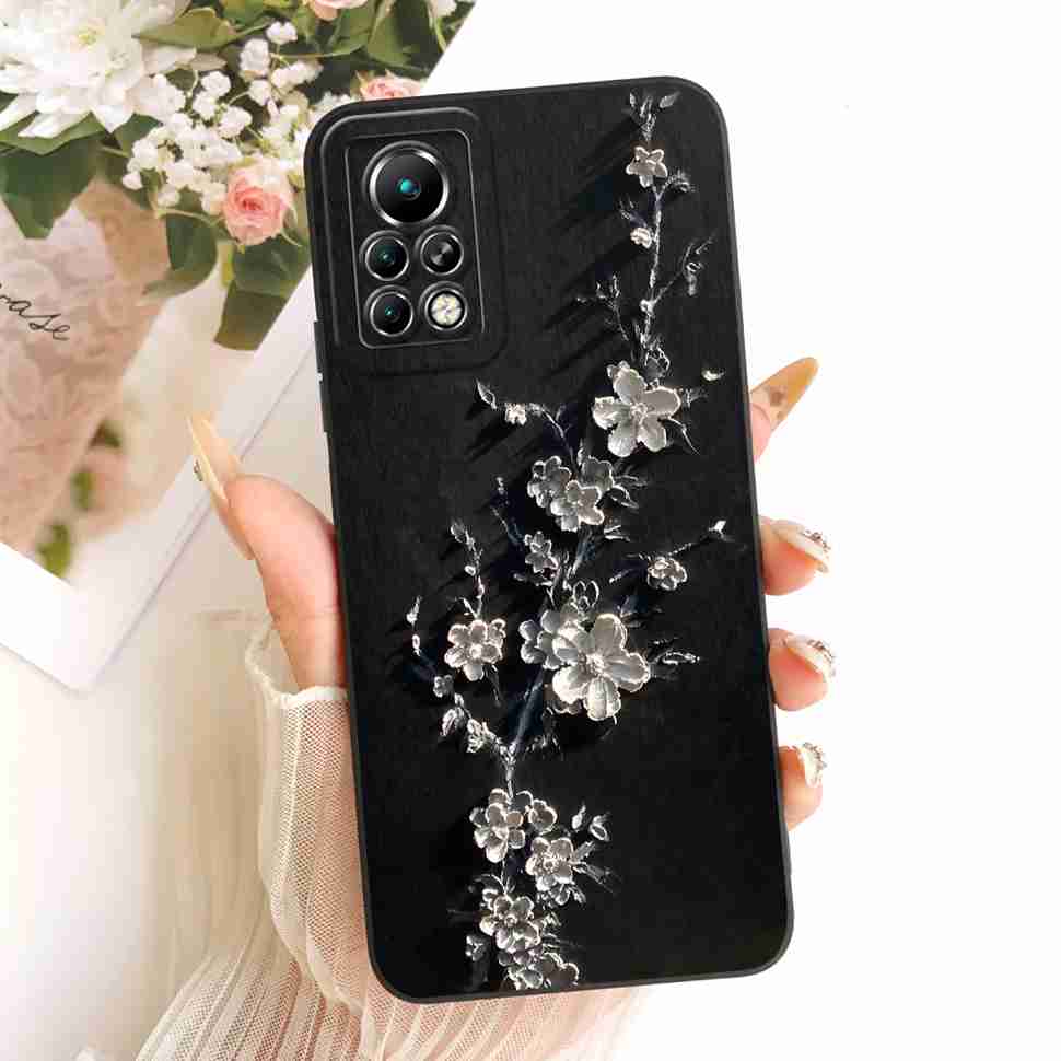Phone Case For Infinix Note 11 Pro X697 Butterfly Shockproof Case For Infinix Note11 Note 11 Pro Soft Silicone Back Cover 6.95"