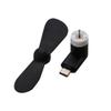 2In1 Mini Portable Mobile Phone Fan Cooler For Android For Iphone For Samsung For Huawei For Ipad