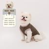Small Dog Sweater Vest, Winter Cold Weather Warm Pullover Fleece Dogs Jacket Sleeveless Puppy Clothes Fleece Coat Jacket