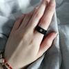 Sale Stainless Steel Fashion Sun Totem Black Ring For Men Women Coulple 8mm Unisex Full Size Cartoon Ring Jewelry Cool Gifts