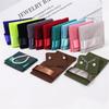 Double-sided Velvet Jewelry Bag Flip Earring Necklace Square Storage Socket Gift Packaging Bag Jewelry Packaging Display Pouches