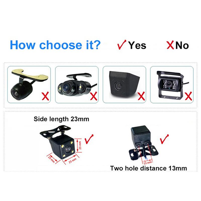 Car Rear View Camera Bracket License Plate Lights Housing Mount For Opel Buick