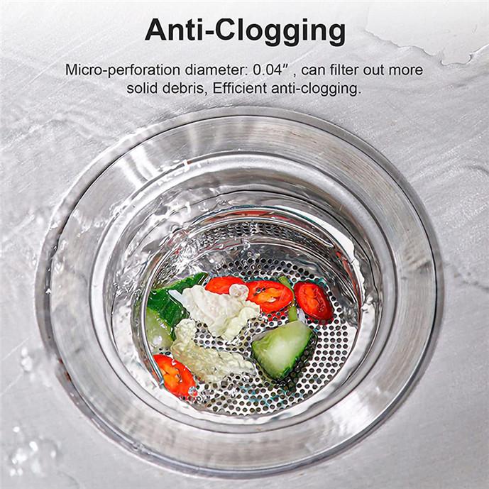 Сетчатый фильтр для кухонной мойки, сливная корзина для встроенной раковины, сливной фильтр, сетчатый фильтр для мусора