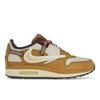 Travis Scott X Air Max 1 Wheat Unisex Sneakers Tan Lemon-Drop Baroque-Brown DO9392-701