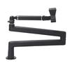Aluminum Desktop Mic Arm Stand Rotatable Boom Arm Mic Stand Adjustable Desk Microphone Arm Stand for Podcast Video Radio
