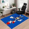 Sonic Printed Carpetrugfor Office Chair Living Room Bedroom Kitchen Room Decor Gifts
