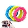 Rubber Pet Training Spinose Ring Non-toxic Playing Chew Toys, Size: 12.5cm, Random Color Delivery WG