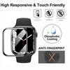 3D изогнутое закаленное стекло для Apple Watch Series 9 8 7 6 5 SE S10 38MM 40MM 41MM Защитная пленка для экрана для iWatch Ultra 46MM 49MM 45MM 42MM 44MM