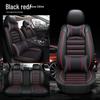 All-Season Leather Car Seat Cover - Full Coverage for Five Seats