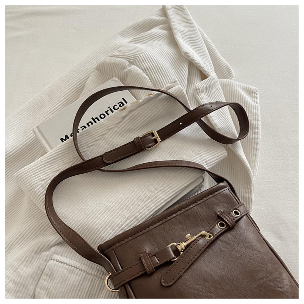 Bucket Bag, High-end Fashion, Versatile Mobile Phone Bag, Commuter Shoulder Crossbody Bag, Women's Bag