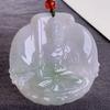 Burma A-Grade Natural Jade Leaf Pi Xiu Pendant