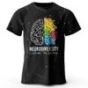 220 GSM Playful Brain Print Tee - Retro Inspired Streetwear for Men Women Breathable & Comfort