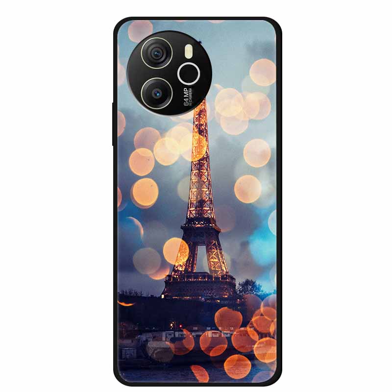 Чехол для телефона Oscal Tiger 12 Расписной Мягкий ТПУ Силиконовый Чехлы Blackview Oscal Tiger12 4G Модный Бампер Capa Оригинальная Задняя Крышка