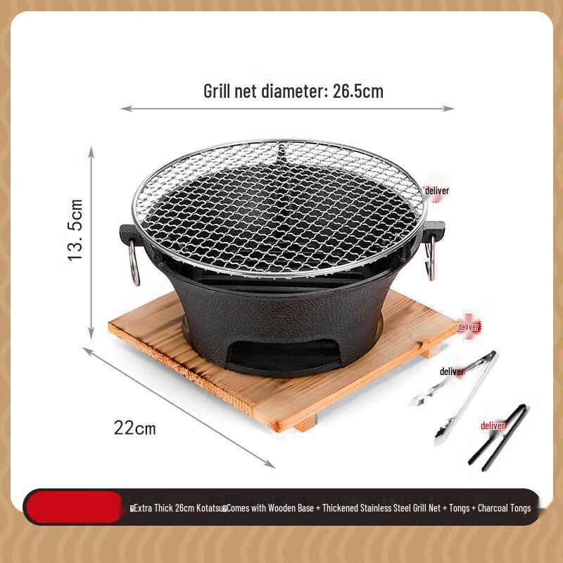 Cast Iron Charcoal Stove