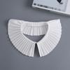 Women Cute Neck Detachable Lapel Collar Shirt Dress Shawl Decorative Fake Collar Sweet Scarf Wrap Lady False Collar