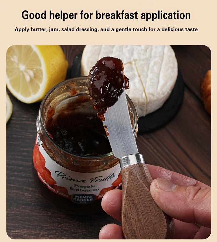 Набор сырных инструментов из 6 предметов в цветной коробке с ручками из ореха, нож в западном стиле, вилка, скребок для масла, нож для сыра из нержавеющей стали