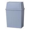 Heiwa Kougyou Trash Can Stacking Trash Can Wide 45L Made In Japan Cool Gray