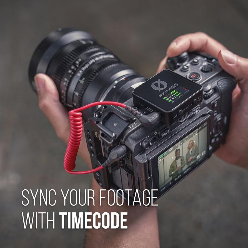 RODE Microphones Wireless PRO Dual-Channel Wireless Microphone System (WIPRO)