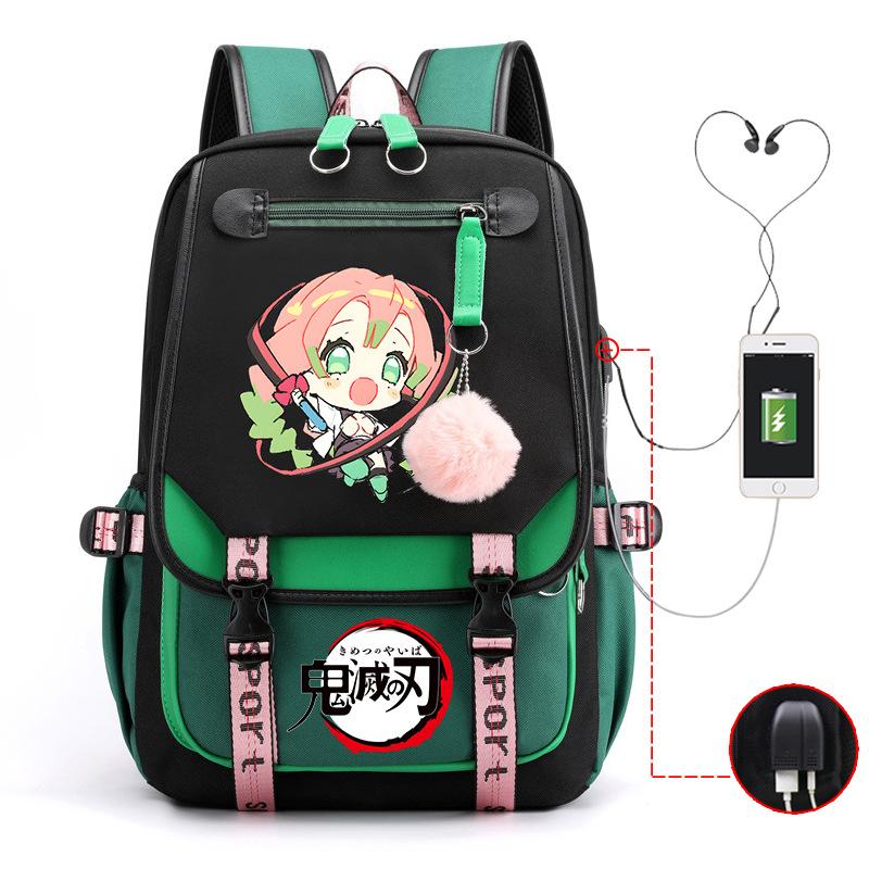 Истребитель демонов стол истребления призраков школьный рюкзак для ученика средней школы ученик начальной школы ученик средней школы