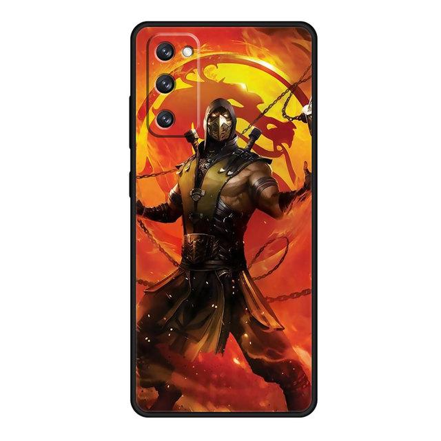 Игра Mortal Kombat для Samsung Galaxy S21 Plus S22 Ultra 5g S10 Lite Note 20 10 S8 S20 Fe S9 S10e S7, сумка-чехол для телефона