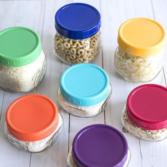 Простая яркая цветная защита от пыли, компактная герметичная пластиковая крышка для хранения, пластиковая крышка для кухонных инструментов