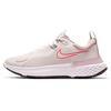 React Miler 1 Foam Fabric Cushioning Non-Slip Low-Top Casual Running Shoes Women Sneaker Light-Pink White CQ8249-600