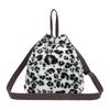 THE NORTH FACE Polyester Bucket Bag Crossbody Bag Outdoor Bag Unisex Black White Leopard Print (Unisex) Crossbody Bags NN2PM53L BAODAI