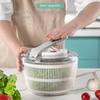 3 Liters Vegetables Salad Spinner Lettuce Leaf Vegetable Dehydrator Multifunctional Vegetable Washer Salad Vegetable Dryer Mixer