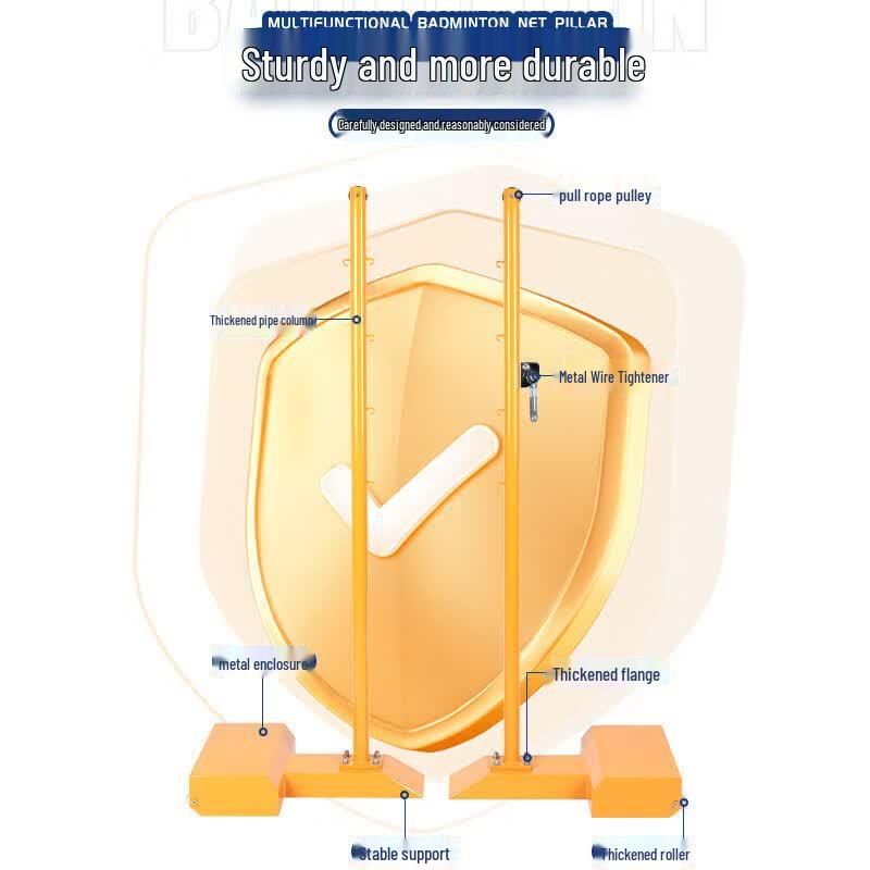 JINGGENG Portable Badminton & Volleyball Net System