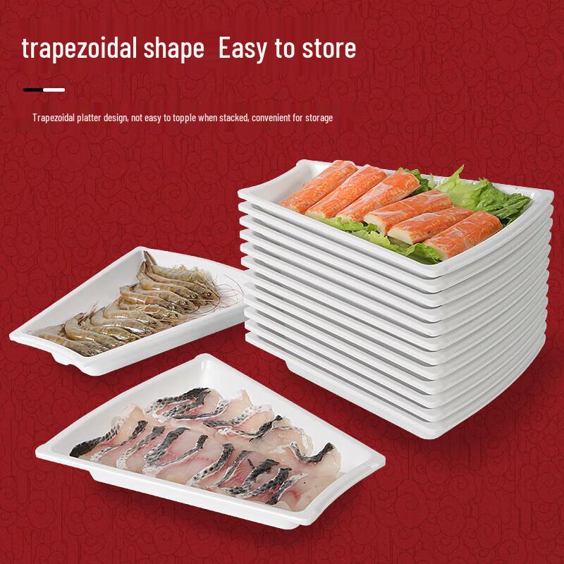 Chinese Style Melamine Segmented Platter