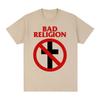 Bad Religion Vintage T-shirt Summer Casual Homme Streetwear Cotton Punk Rock American Men T Shirt New Tee Tshirt Womens Tops