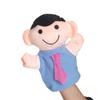 6 Pcs/lot Educational Toys Finger Family Puppets Set Originality Mini Plush Baby Toy Boys Girls Gift Small Design