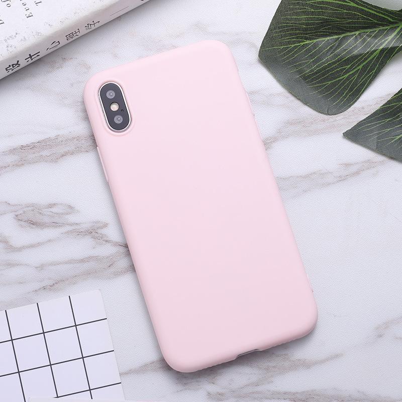 Applicable to iPhone16 mobile phone case, Apple 17 XS TPU matte to print DIY candy material soft case